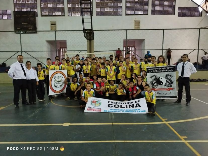 equipe dragão branco vice-campeã